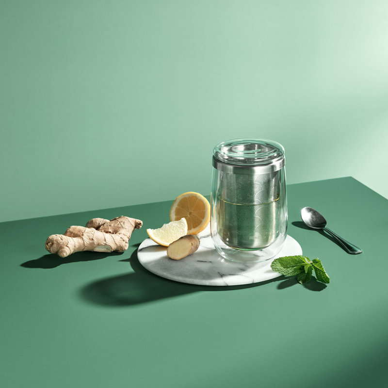 Verre Adhoc Fusion avec infuseur à thé