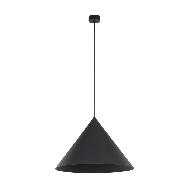 Luminaire suspendu CONO XL, Noir, noir, noir, noir, H 67 po x l 20 po