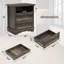 Classic Vintage 2 Drawer Nightstand-560637573