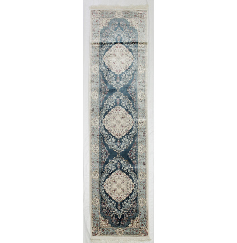 Tapis contemporain moderne touffeté à la main 5X8, Tapis de couloir 2 pi 6 po x 9 pi 10 po