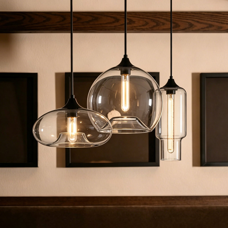 Cagdas 3 - Light Matte Black Pendant