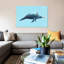 Party Whale Landscape by Terry Fan - Wrapped Canvas Print-42156328