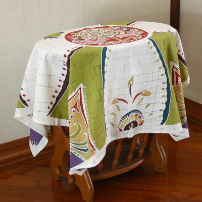 Marella Real Life Batik Cotton Tablecloth