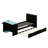 Daybed with Trundle, Desk, LED Light-897879977