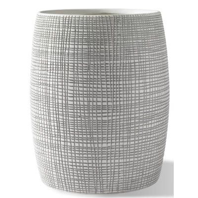 Boedy Porcelain China Wastebasket