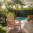 Oversize Wooden Outdoor Folding Adirondack Chair With Pre-Assembled Backrest & Seatboard, Wood Patio Chair For Garden Backyard Porch Pool Deck Firepit-436484101