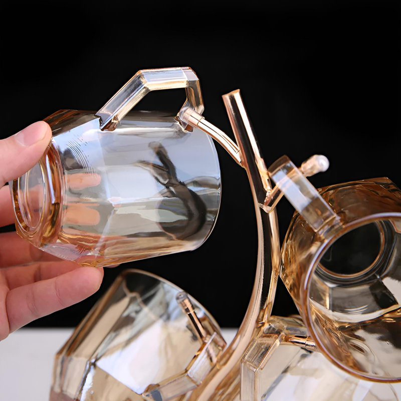 Natural Wind Branch Cup Rack - Creative Mug Storage Rack Multi Functional Drain Storage Rack