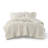 Larissa Off-White Animal Chenille 3-Piece King/Cal King Comforter Set-102156756