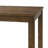 5-Piece Counter-Height Dining Set with Slat-Back Chairs and Square Table, Brown-1969771772