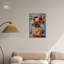 «Whimsical Flower Bag Canvas Vibrant Coastal», art mural par Art Remedy-104628584-104628586