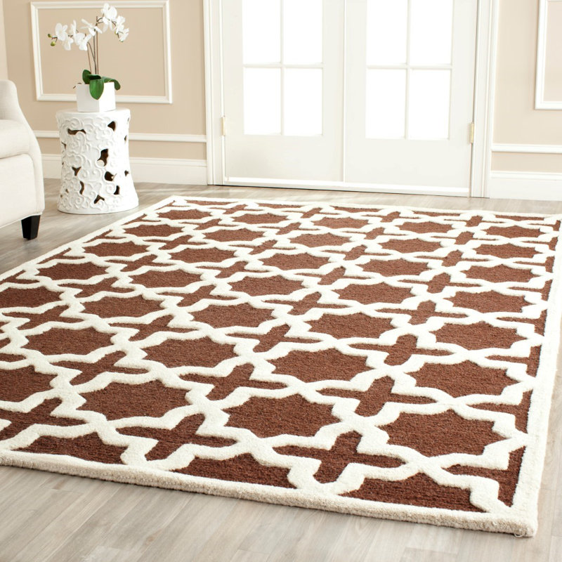 Tapis en laine touffeté à la main igna Cambridge, Rectangle 9 pi x 12 pi