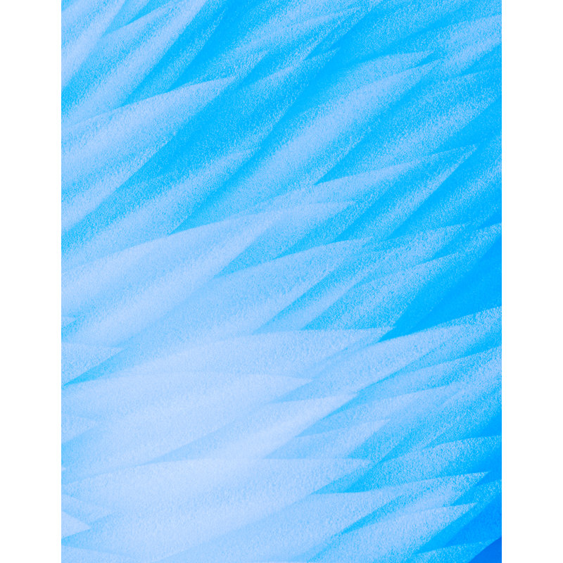 Yanis Blue Angel Wings Wall Mural, 144" L x 108" W
