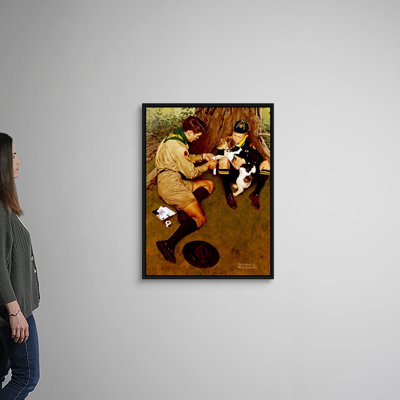 «Friend In Need», art mural sur toile