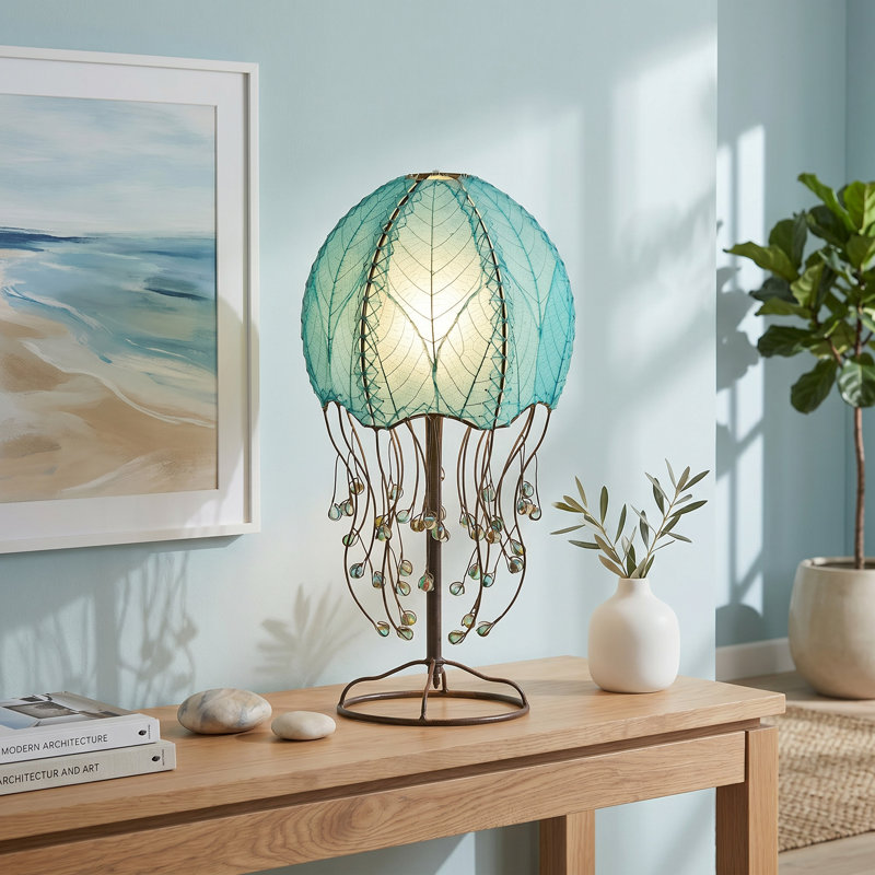 Vestfold Metal Novelty Lamp, Sea Blue