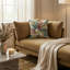 Coussin décoratif fait main baies Tudor-15824634