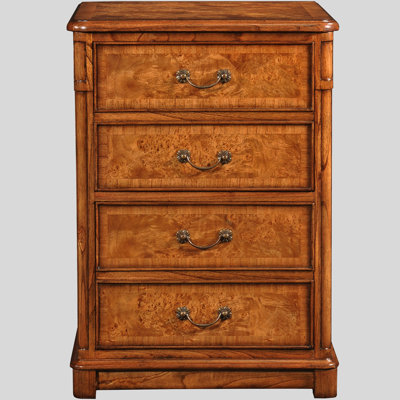 2-Drawer Mobile Vertical Filing Cabinet