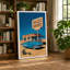 Oasis Diner Retro - Wrapped Canvas-605385556-605385553