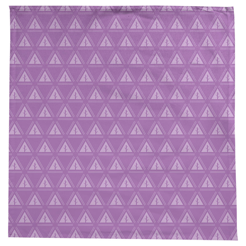 Nappe d’arbre minimaliste classique Barbra, Violet