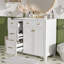 Meuble-lavabo 36 po avec lavabo en céramique-97857647