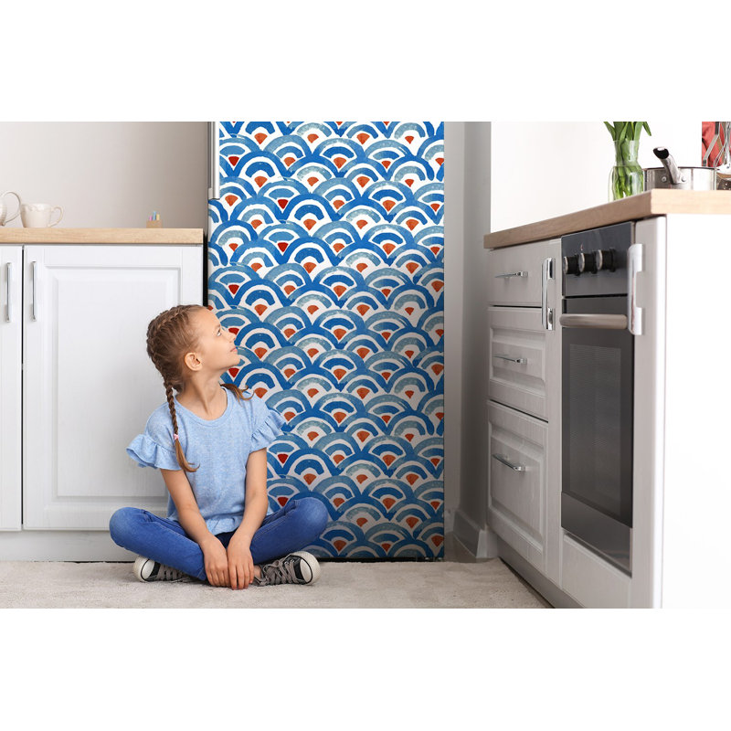 Abstract Door Decal
