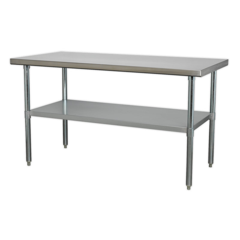 Temperley Metal Potting Bench, 89cm H x 153cm W x 76cm D