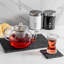 Argon Tableware - Deluxe Glass Infuser Teapot - 1.1 Litre - Clear
