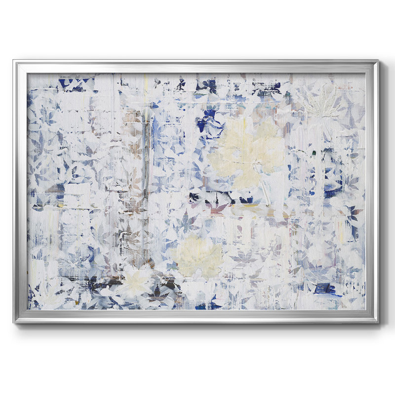 «Let Me», reproduction sur toile encadrée, Argent, H 30 po x l 44 po