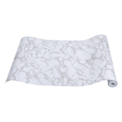 Self-Adhesive PVC Wallpaper with Marble Effect