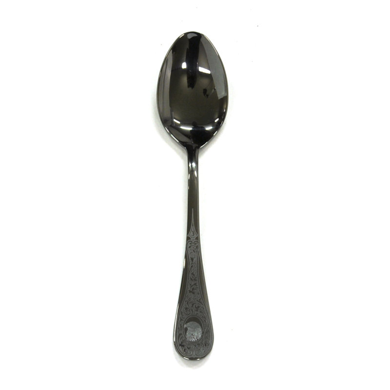 Cuillère à café américaine Diana - 12 pièces, Oro-nero
