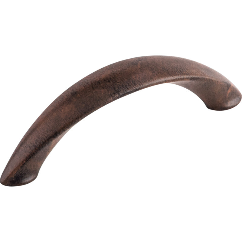 Arc 3" Center to Center Bar pull, Patina Rouge