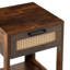 Table de chevet 1 tiroir en rotin-1776315398
