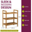 Farris 6 Pair Stackable Solid Wood Shoe Rack