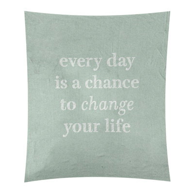 Tapisserie en polyester changer votre citation vie