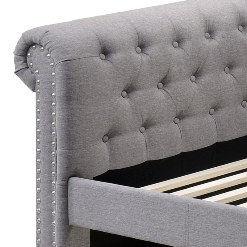 Fabric Daybed With Trundle (Twin)