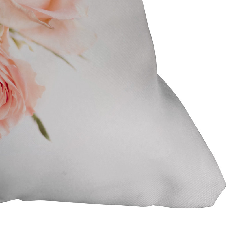Ingrid Beddoes Rose Lemonade Indoor/Outdoor Throw Pillow