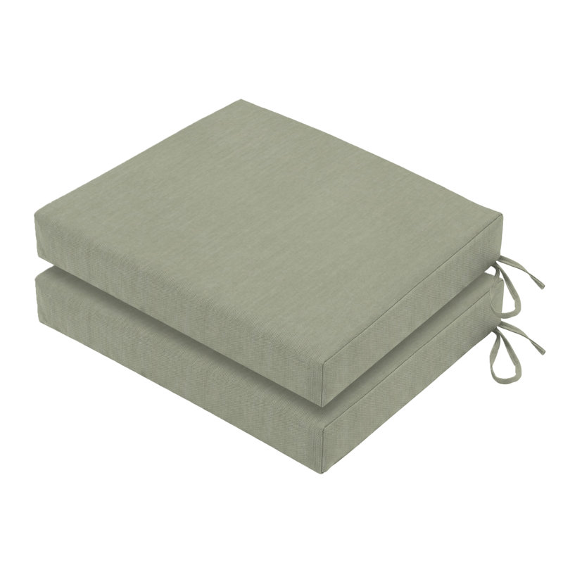Coussin de siège Adirondack (ensemble de 2), 2, Sunbrella - Canvas Seasalt