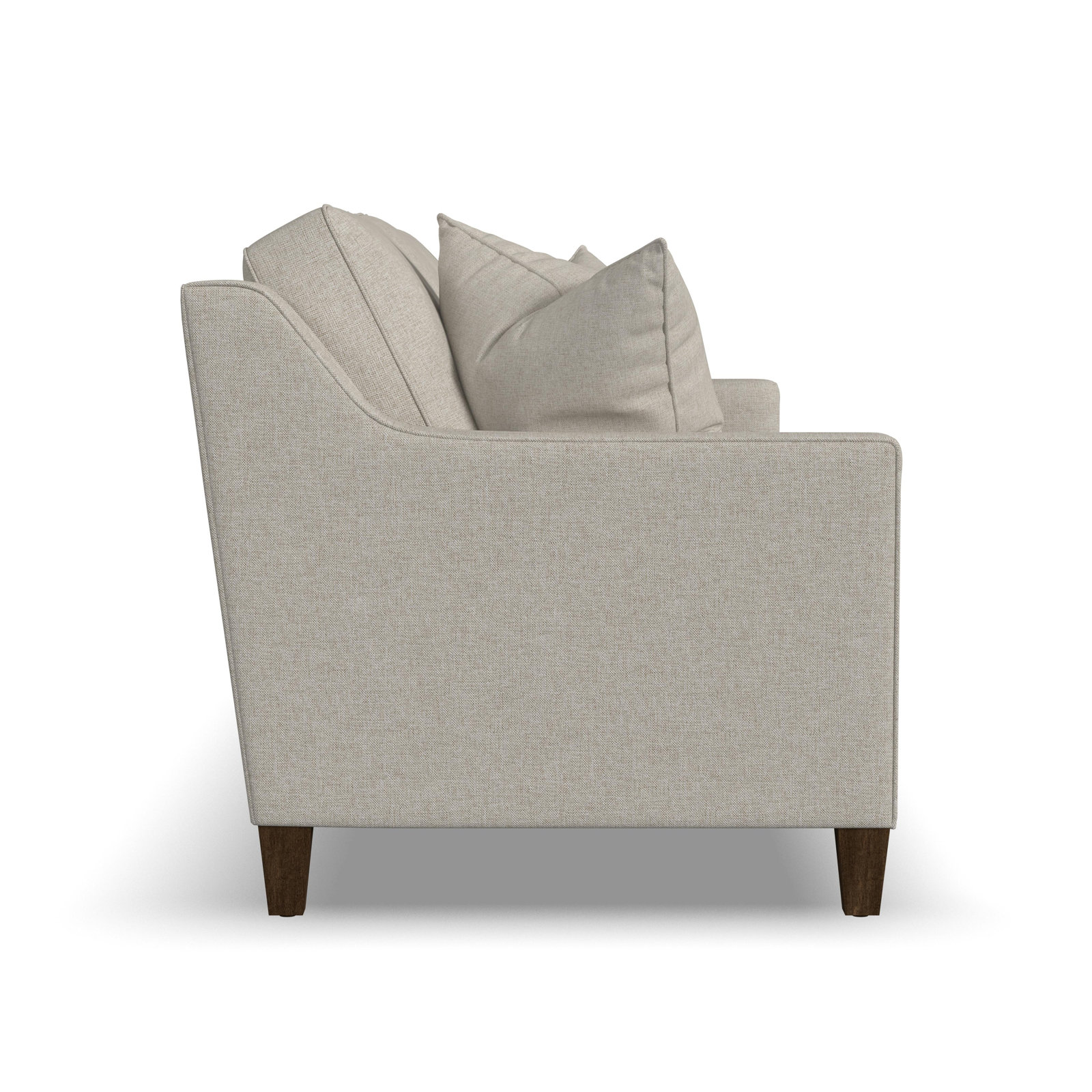 Finnegan Sofa, Driftwood Silver Polypropylene/Olefin