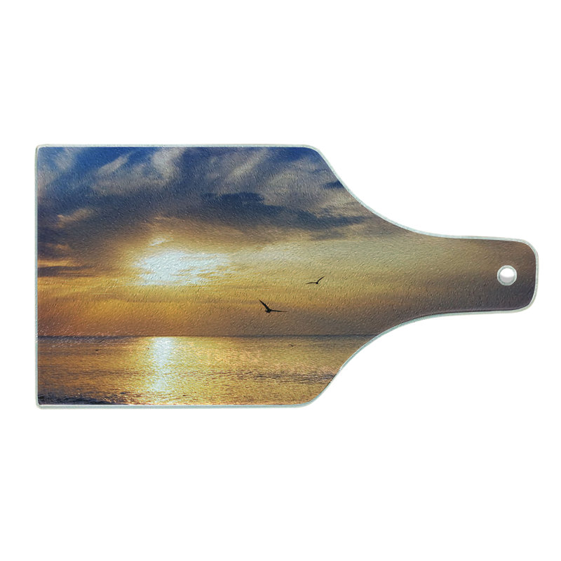 Planche à découper en verre trempé Ambesonne