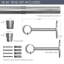 Tringle à rideaux simple réglable en métal Cabhan-589627543-589627537