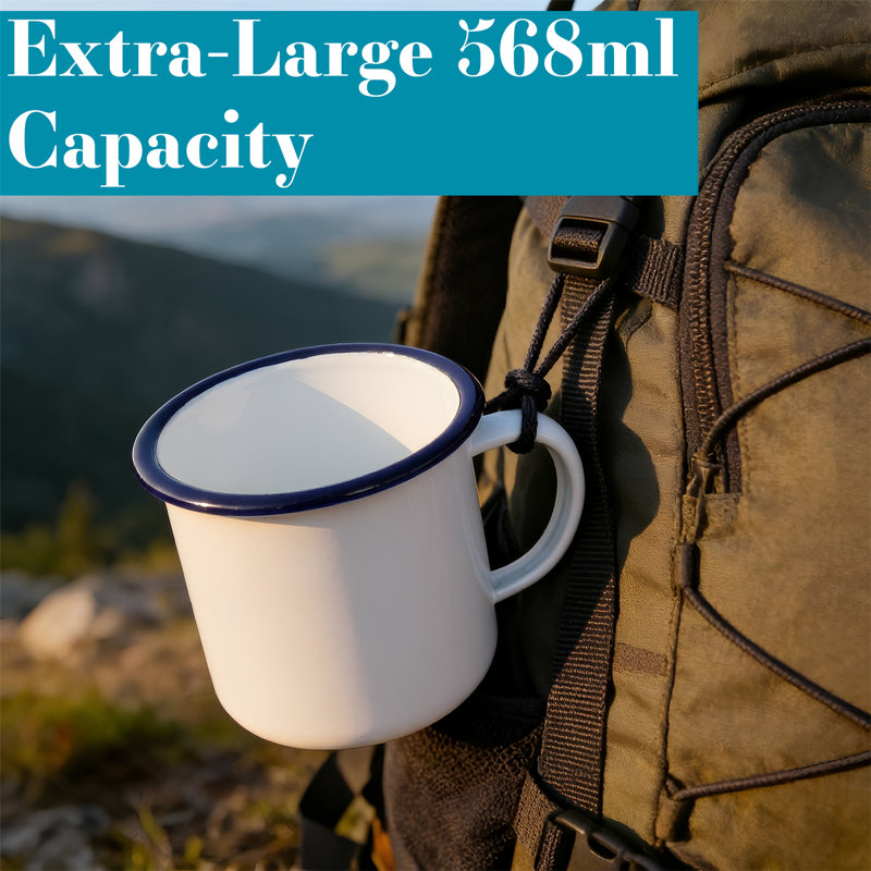 Enamelware Coffee Mug, Pack of 1