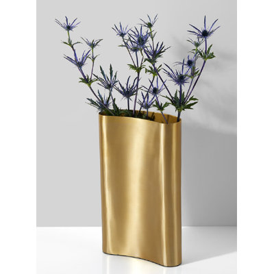 Metal Table Vase
