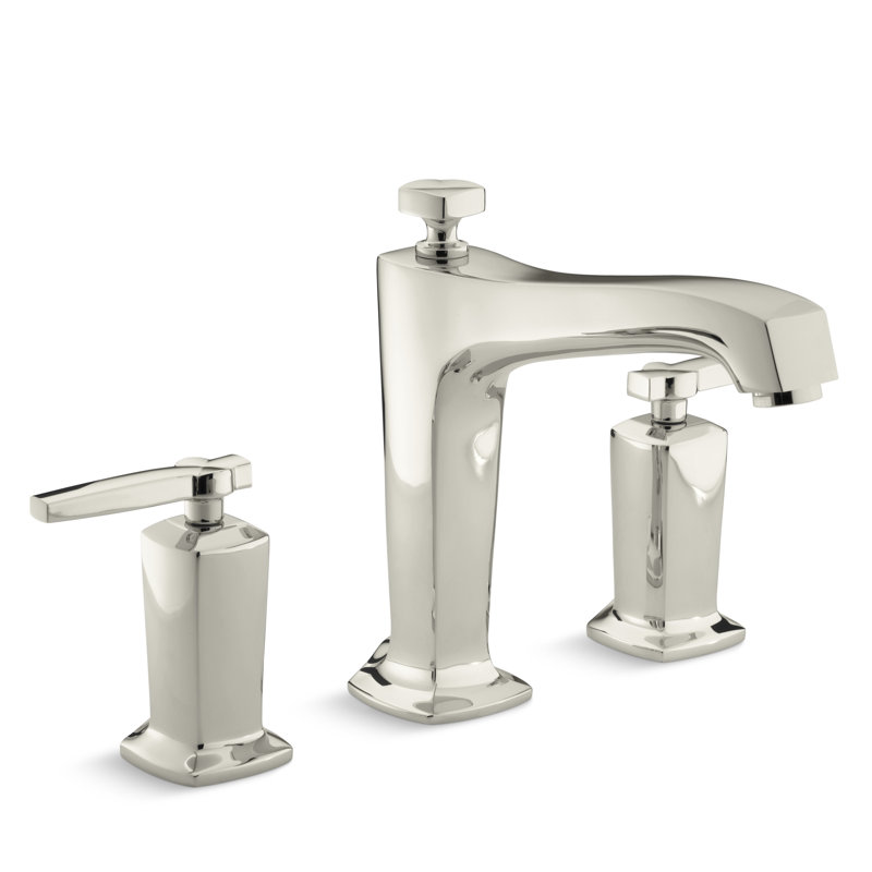 Robinet pour salle de bain Margaux, Nickel poli éclatant