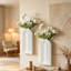 Ensemble de 2 vases muraux de style ferme moderne, jardinières suspendues, décoration bohème pour entrée, couloir, salle de bain, salon-427507523