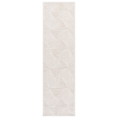 Textural 108 Hand Tufted 80% Wool; 20% Cotton Geometric Shapes Rug