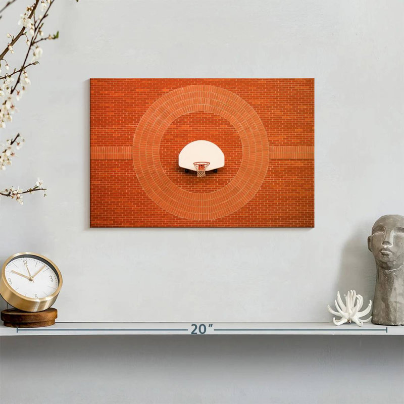 Sireci Brick Basketball Hoop, 8" H x 12" W