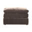 Canapé modulaire 6 pièces, couleur vison, suède de salon moderne, aspect classique avec assise à plateau-coussin-1650745757