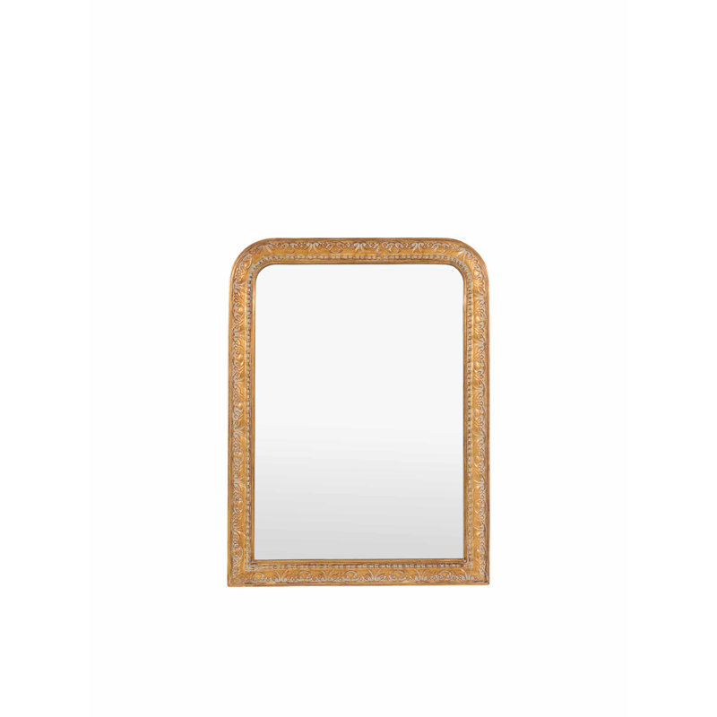 Rectangle Mirror, Gold