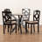 Ezariah Four Leg Dining Set-763104842-763104837