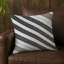 Coussin décoratif intérieur et extérieur à rayures diagonales-115067823-115067852