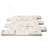 Fossil Stone 2" x 4" Limestone Brick Joint Mosaic Wall & Floor Tile